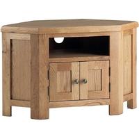 Corndell Lovell Oak Corner TV Unit