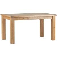 corndell lovell oak extending dining table