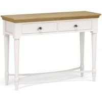 Corndell Annecy Oak Top Console Table