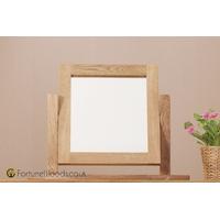 country oak dressing mirror