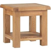 Corndell Lovell Oak Lamp Table