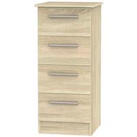 Contrast Bardolino Chest of Drawer - 4 Drawer Locker