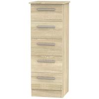 Contrast Bardolino Chest of Drawer - 5 Drawer Locker