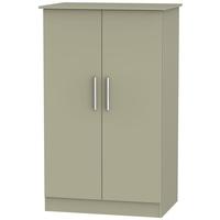 Contrast Mushroom Wardrobe - 2ft 6in Plain Midi