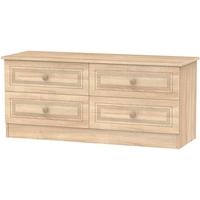 Corrib Bardolino Oak Bed Box - 4 Drawer