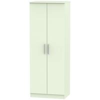 Contrast Vanilla Wardrobe - Tall 2ft 6in with Double Hanging