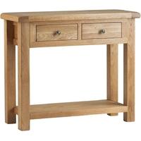 Corndell Lovell Oak Console Table