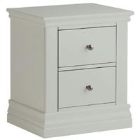 corndell annecy haze 2 drawer bedside cabinet