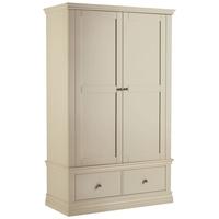 corndell annecy ledum double wardrobe with 2 drawers