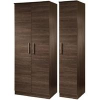 Contrast Panga Triple Wardrobe - Tall Plain