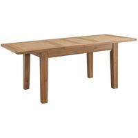 colorado oak extending dining table large