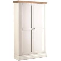 Corndell Annecy Oak Top Narrow Wardrobe