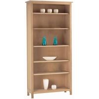 Corndell Nimbus Oak 5 Shelf Bookcase