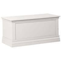 Corndell Annecy White Blanket Box