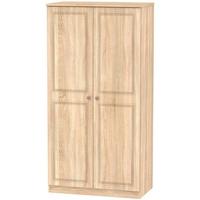 Corrib Bardolino Oak Wardrobe - 3ft with Plain