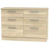 Contrast Bardolino Chest of Drawer - 6 Drawer Midi