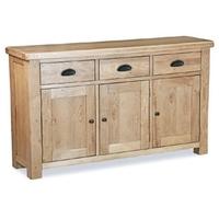 Corndell Fairford Oak Large Sideboard