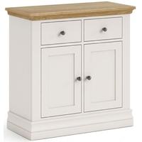 corndell annecy oak top mini sideboard