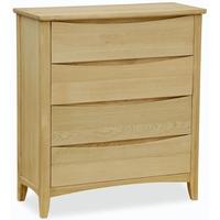 corndell arlingham oak 4 drawer chest of drawer