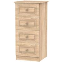 corrib bardolino oak chest of drawer 4 drawer locker