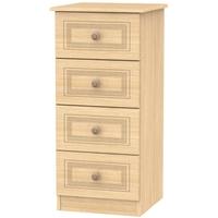 Corrib Light Oak Chest of Drawer - 4 Drawer Locker