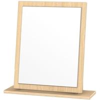 Corrib Light Oak Mirror - Small