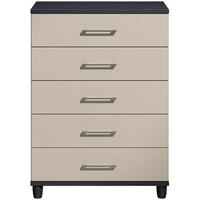 corsica grey chest of drawer 5 drawer large