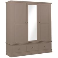 Corndell Annecy Fawn Triple Wardrobe