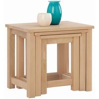 Corndell Nimbus Oak Nest of Tables