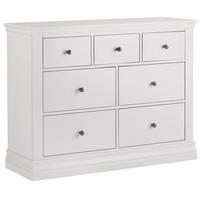 Corndell Annecy White 3 + 4 Chest of Drawer