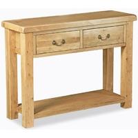 Corndell Winslow Oak Console Table