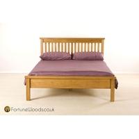 cotswold oak bed low foot end