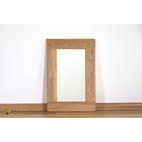 Country Oak Wall Mirror - 90cm