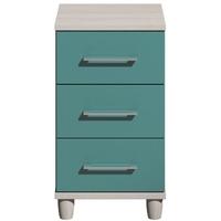 Corsica Lagoon Chest of Drawer - 3 Drawer Narrow