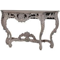 colonial reclaimed pine ornate console table