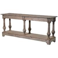 colonial reclaimed pine console table