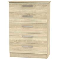 Contrast Bardolino Chest of Drawer - 5 Drawer