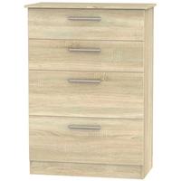 Contrast Bardolino Chest of Drawer - 4 Drawer Deep