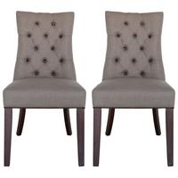 Coffee Monty Dining Chair (Pair)