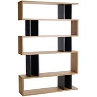 Content by Terence Conran Counter Balance Oak and Charcoal Tall Shelving Unit