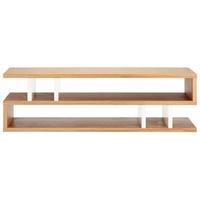 content by terence conran counter balance oak and white coffee table