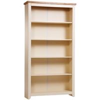 core jamestown cream painted bookcase tall