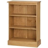 core cotswold pine bookcase low