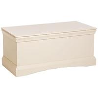 Core Quebec Cream Painted Ottoman