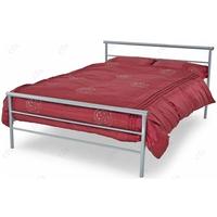 contract slat silver 4ft 6in double bed