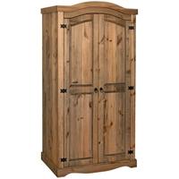 Core Corona Pine Wardrobe - 2 Door