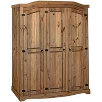 core corona pine wardrobe 3 door