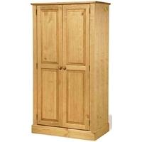 core cotswold pine wardrobe 2 door