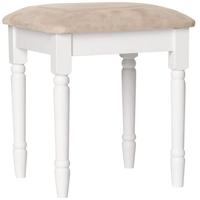 copenhagen white dressing table stool