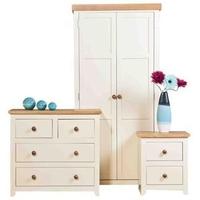 core jamestown cream painted bedroom set